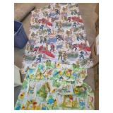 GI Joe Sheet / Winnie the Pooh Curtains