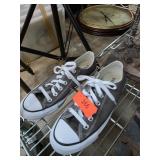 Converse Gray Lace-Up Low-Top Sneakers
