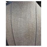 Sterling Silver Rope Chain Necklace