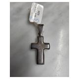 Sterling Silver Cross Pendant Made in Thailand