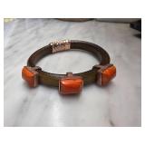 Jay King Spongy Coral Bracelet