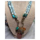 Barse Multi-Stone Layered Necklace