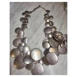 Joan Rivers Statement Disc Necklace