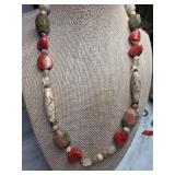 Barse Multistone Beaded Necklace