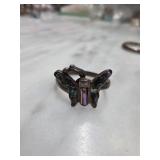 Sterling Silver Butterfly Ring, Size 4