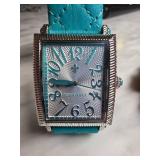 Judith Ripka Womenï¿½s Watch With Blue Band