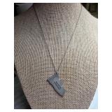 Sterling Silver Liberia Pendant Necklace