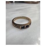 Sterling Silver Ring, Size 5, with Stones