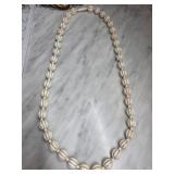 Gold Inlay Beaded Necklace