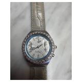 Diamonique Watch with Decorative Bezel