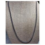 Sterling Silver Rope Chain Necklace