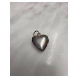 Sterling Silver Heart-Shaped Locket