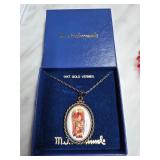 M.J. Hummel 14K Gold Vermeil Pendant Necklace