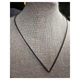 Sterling Silver V-Shaped Necklace