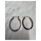 Sterling Silver Hoop Earrings