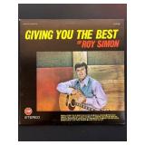 Giving You the Best of Roy Simon LP Record