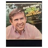 Buck Owens Open Up Your Heart Vinyl Album