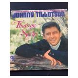 Johnny Tillotson Thatï¿½s My Style Vinyl Record