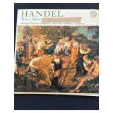 Handel Water Music Vinyl Record Album