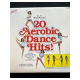 20 Aerobic Dance Hits 2-LP Record Set
