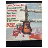 Country Christmas Vinyl Record Compilation
