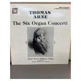 Thomas Arne: The Six Organ Concerti LP