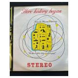 Vintage ï¿½Here History Beganï¿½ Stereo Record