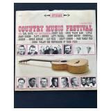 Country Music Festival Vinyl Record Album