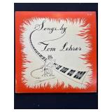 Songs by Tom Lehrer Vinyl Record