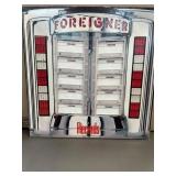 Foreigner Records Vinyl Album with Jukebox Artwork