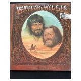 Waylon and Willie Vinyl Record Album