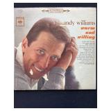 Andy Williams ï¿½Warm And Willingï¿½ Vinyl Album
