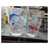 Disney-Themed Glasses Featuring Various Designs