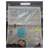 1926 Baseball Newspaper Featuring Babe Ruth