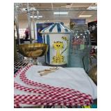 Decorative Items and Brass Teapot Set