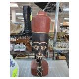 Handcrafted Ghanaian Wooden Figurine