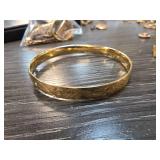 14k Gold-Filled Hinged Bangle Bracelet