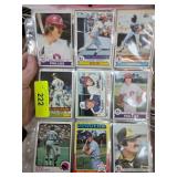 Baseball Cards in Sleeves