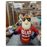 Bud Man Ceramic Stein with Removable Hat Lid