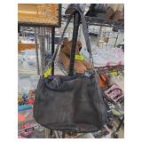 Michael Kors Black Leather Shoulder Bag