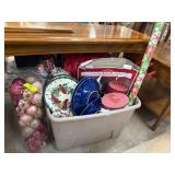 Holiday Decorations and Dishware