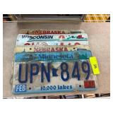 Vintage License Plates