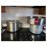 Stainless Steel Pots and Lids