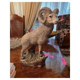 Ram Figurine With Intricate Detailing