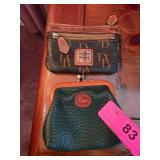 Dooney & Bourke Leather Coin Purses