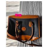 Dooney & Bourke Leather Handbag With Mini Pouch