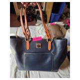 Dooney & Bourke Navy Tote Bag