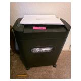 Black Paper Shredder with Viewing Window