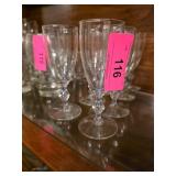 Clear Stemmed Glassware