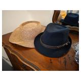 Hats Including Fedora and Camouflage